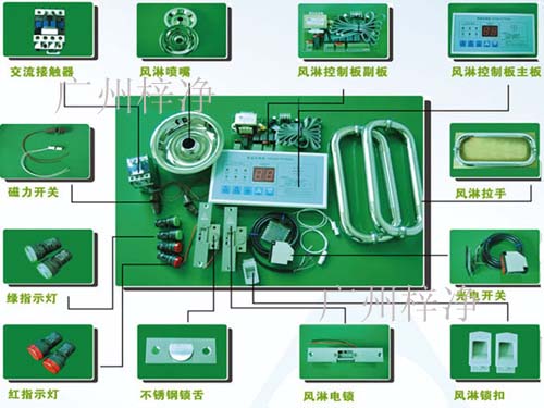 風(fēng)淋室與風(fēng)淋門標(biāo)準(zhǔn)配置配件 風(fēng)淋室與風(fēng)淋門標(biāo)準(zhǔn)配置配件